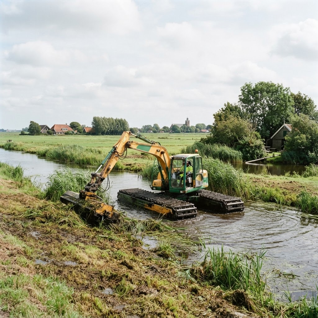 Aanbesteding DAS Maaien Waterlopen Potskar Noard en Súd en eendenkooi Offingawier - Staatsbosbeheer