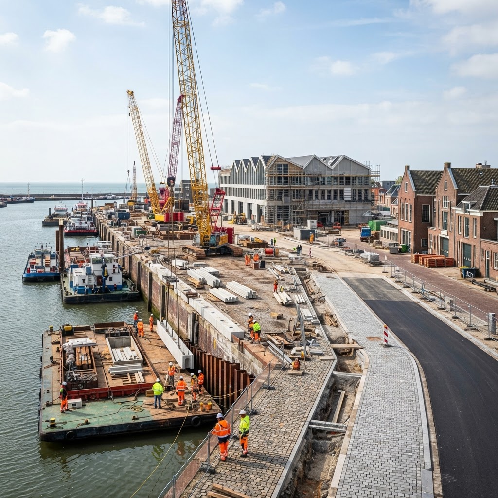 Aanbesteding Havendijk Den Helder Nieuwe Diep/Nieuwe Werk/Visafslag - Hoogheemraadschap Hollands Noorderkwartier