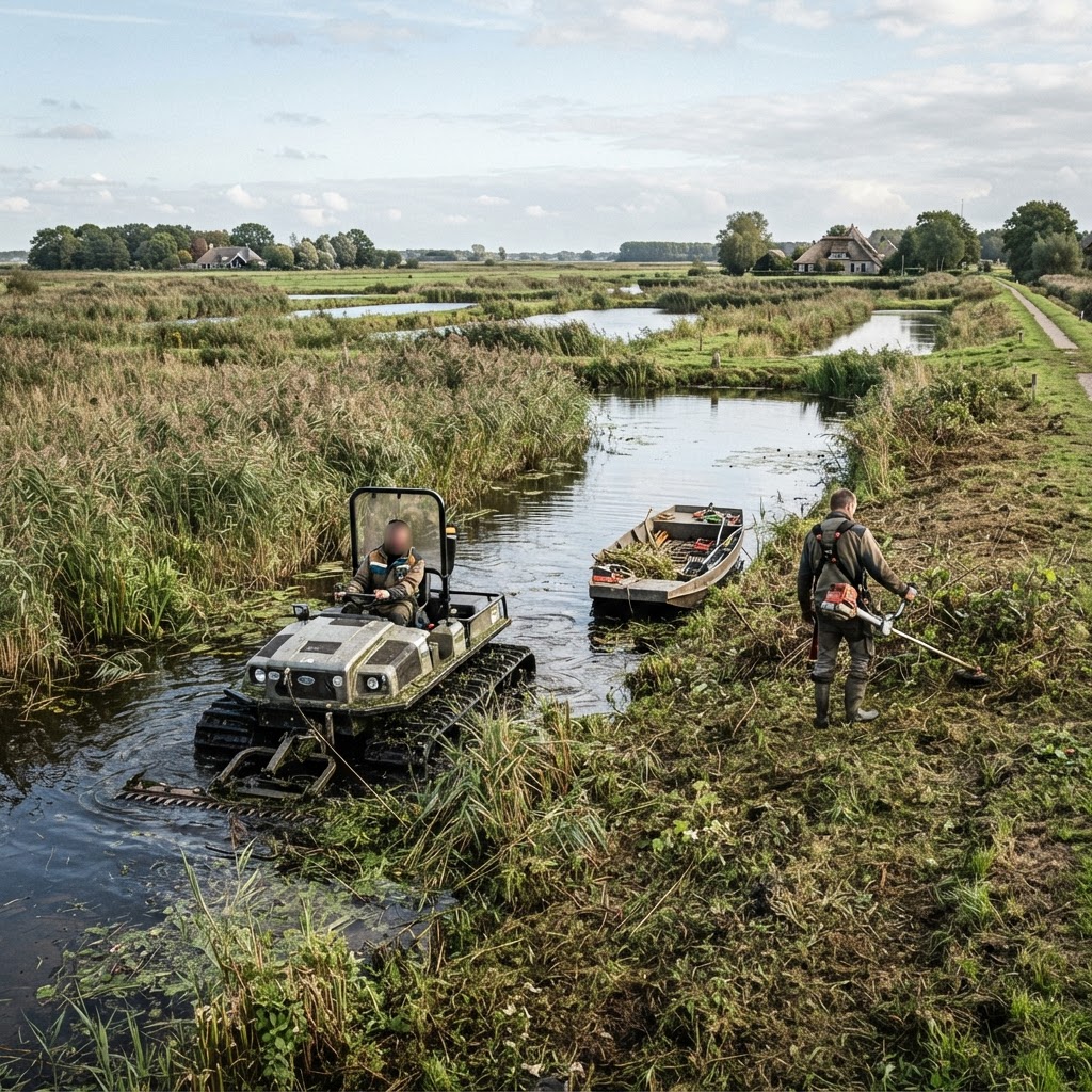Aanbesteding DAS Maaibeheer Weerribben Rij- en vaarland cluster 6 - Staatsbosbeheer