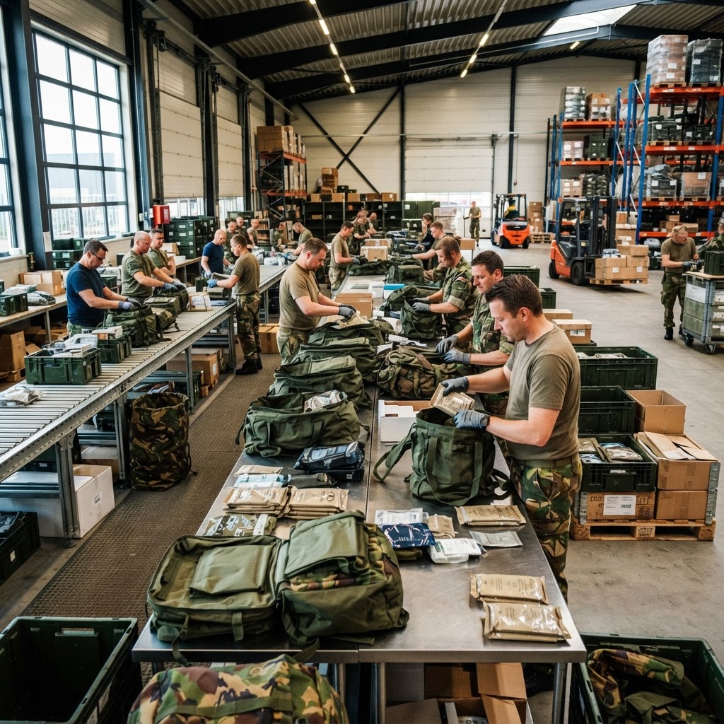 Aanbesteding Overeenkomst Samenstellen van diverse Tassen Voorverpakt - Ministerie van Defensie