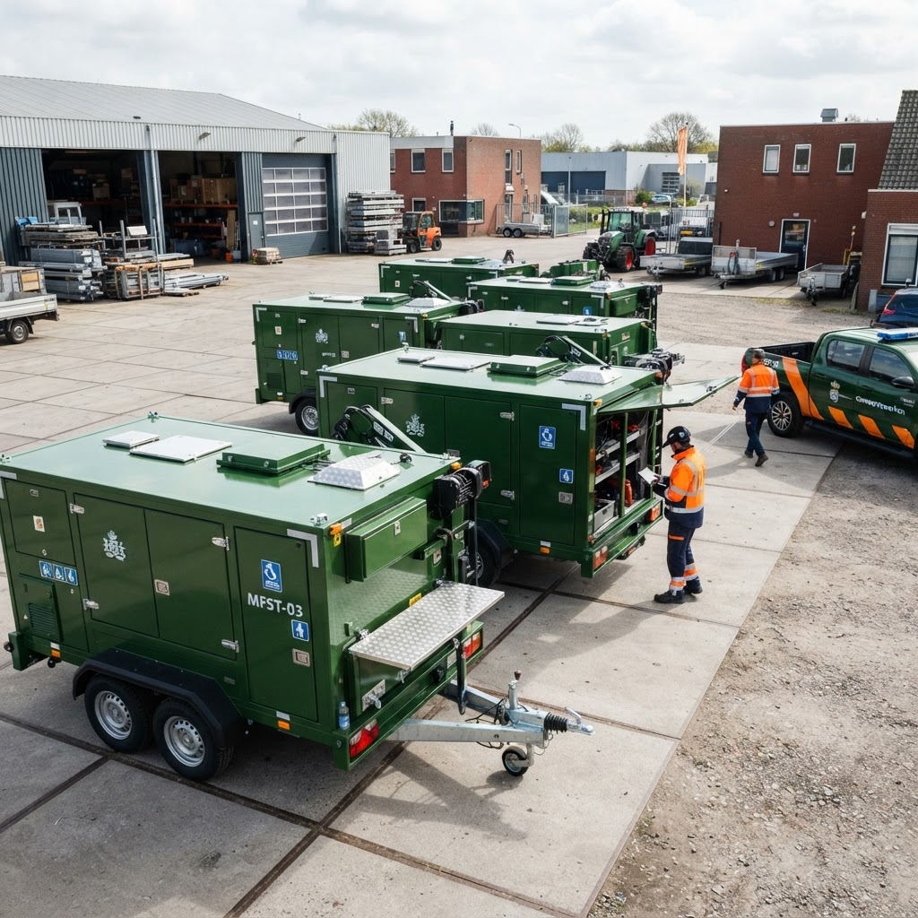 Aanbesteding Levering en onderhoud Mechanical Field Service Trailers - Ministerie van Defensie