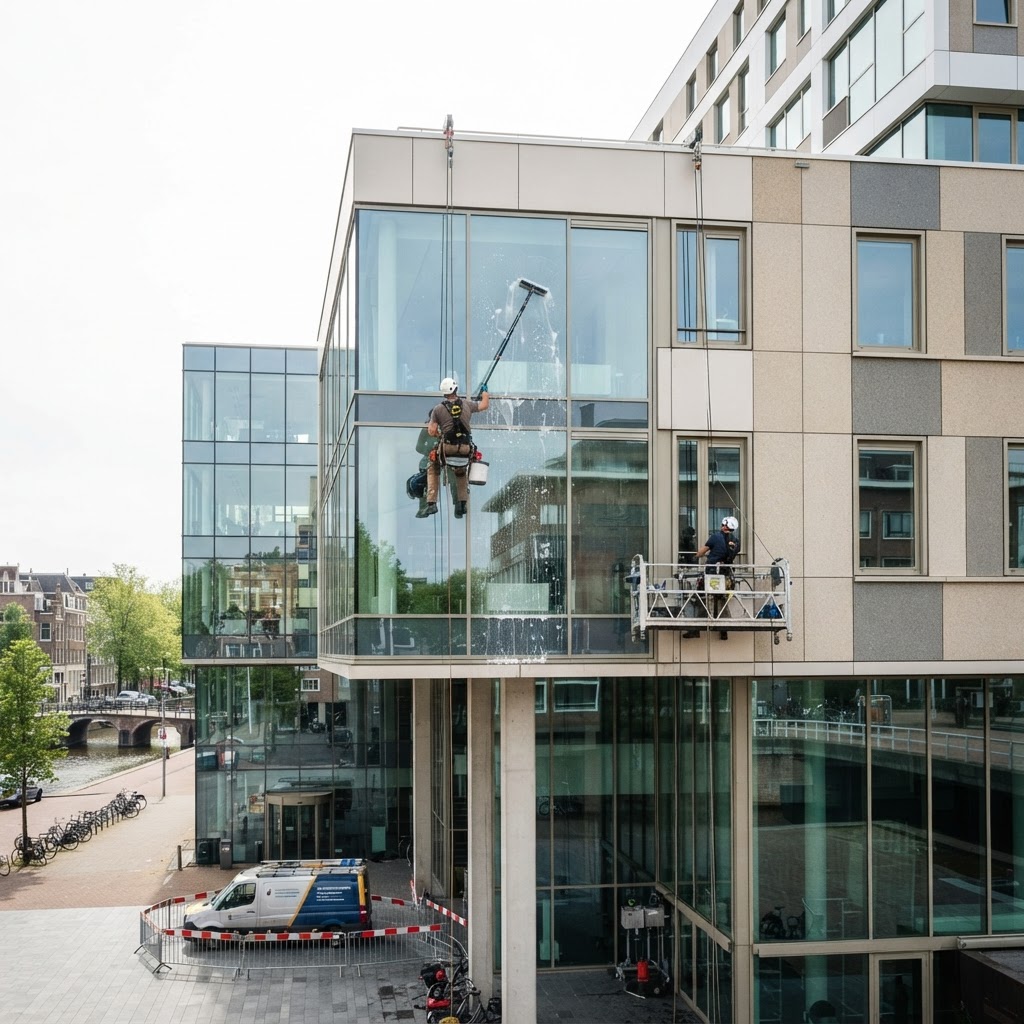 Aanbesteding Glasbewassing & Specialistische reiniging - Gemeente Maastricht, Limburg