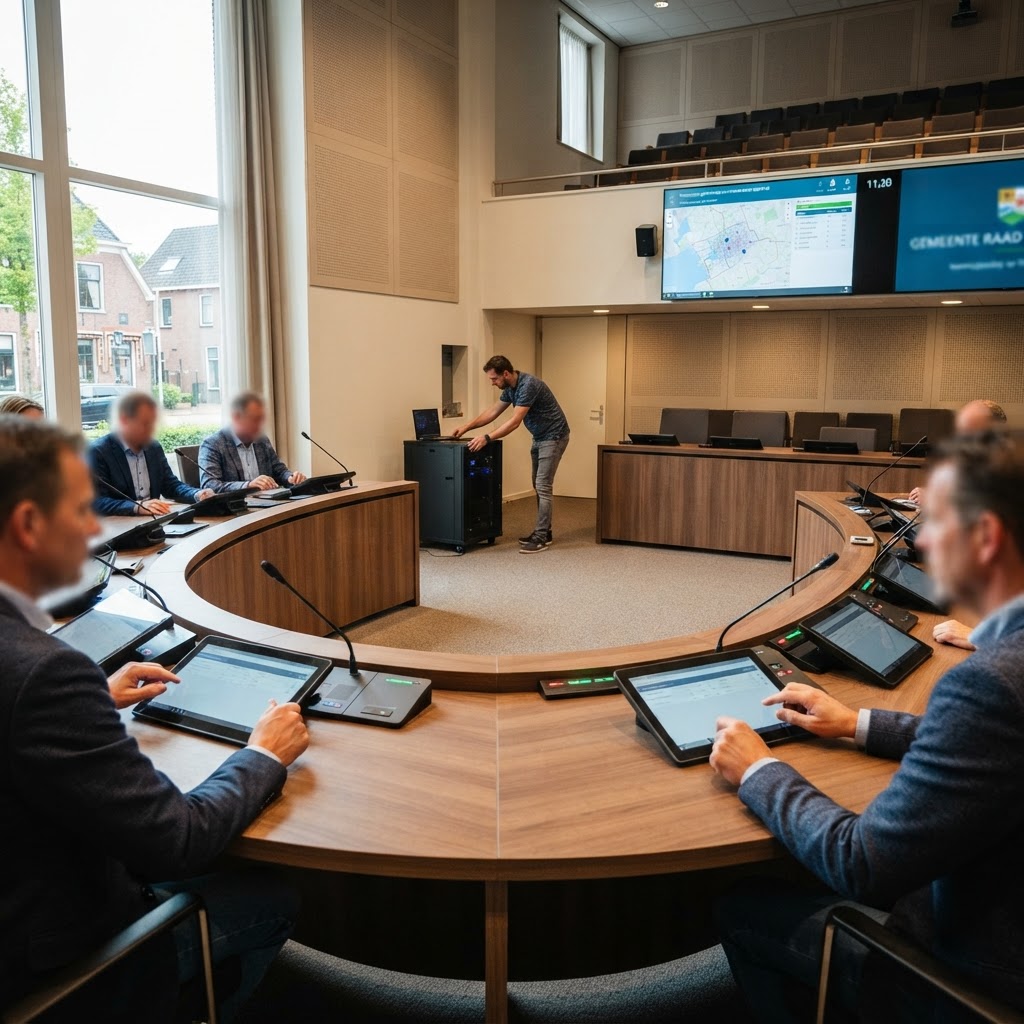 Aanbesteding Vervanging vergaderapparatuur raadzalen - Dinkelland