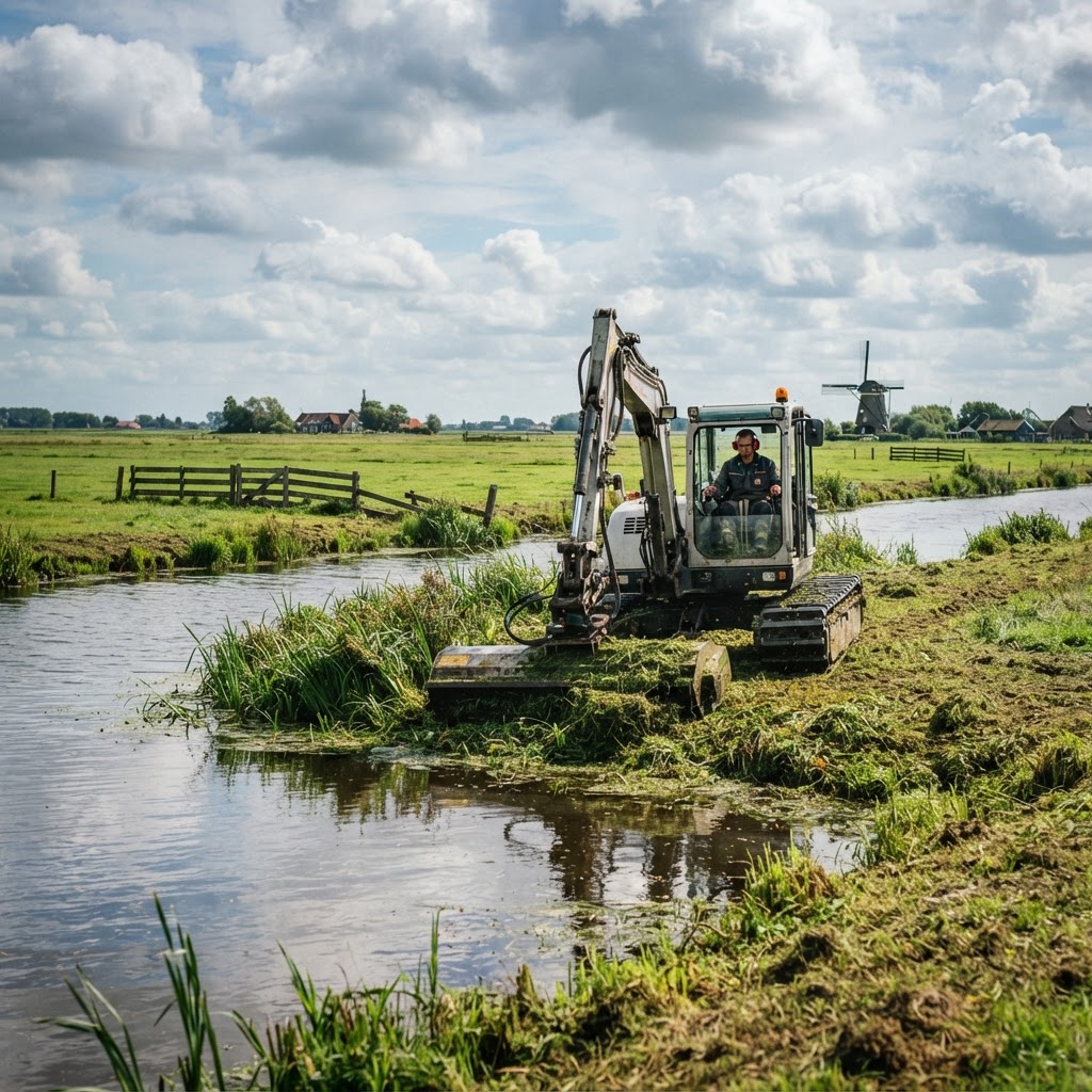 Aanbesteding DAS Maaien Waterlopen Veenweidegebied Westzaan - Staatsbosbeheer