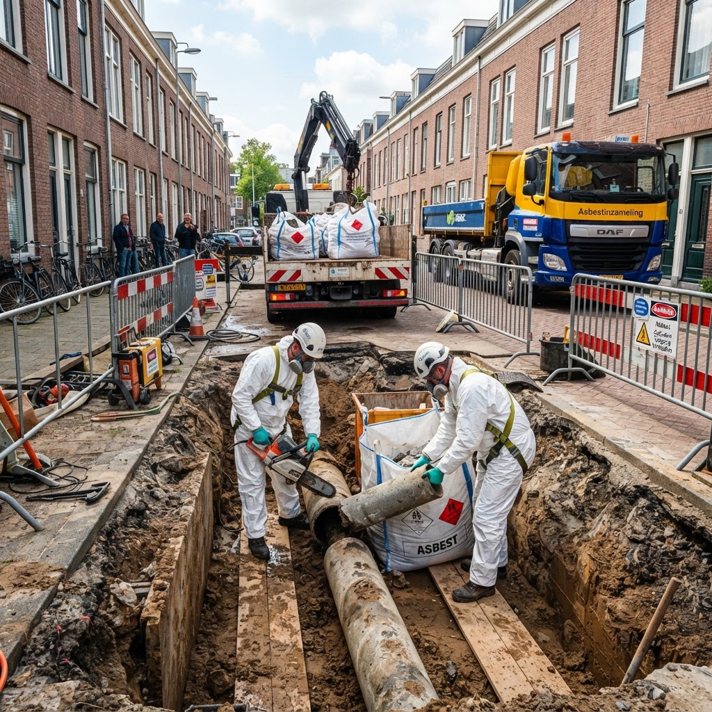 Aanbesteding Marktconsultatie - Afvoer en verwerking van vrijkomende asbestcementmaterialen - Evides N.V.