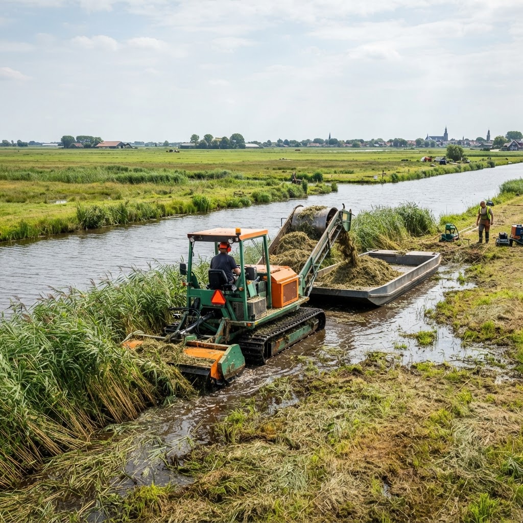 Aanbesteding DAS Rietland Maaien - Ham en Crommenije, Westwouderpolder en Krommenieerwoudpolder (zomermaaien) - Staatsbosbeheer