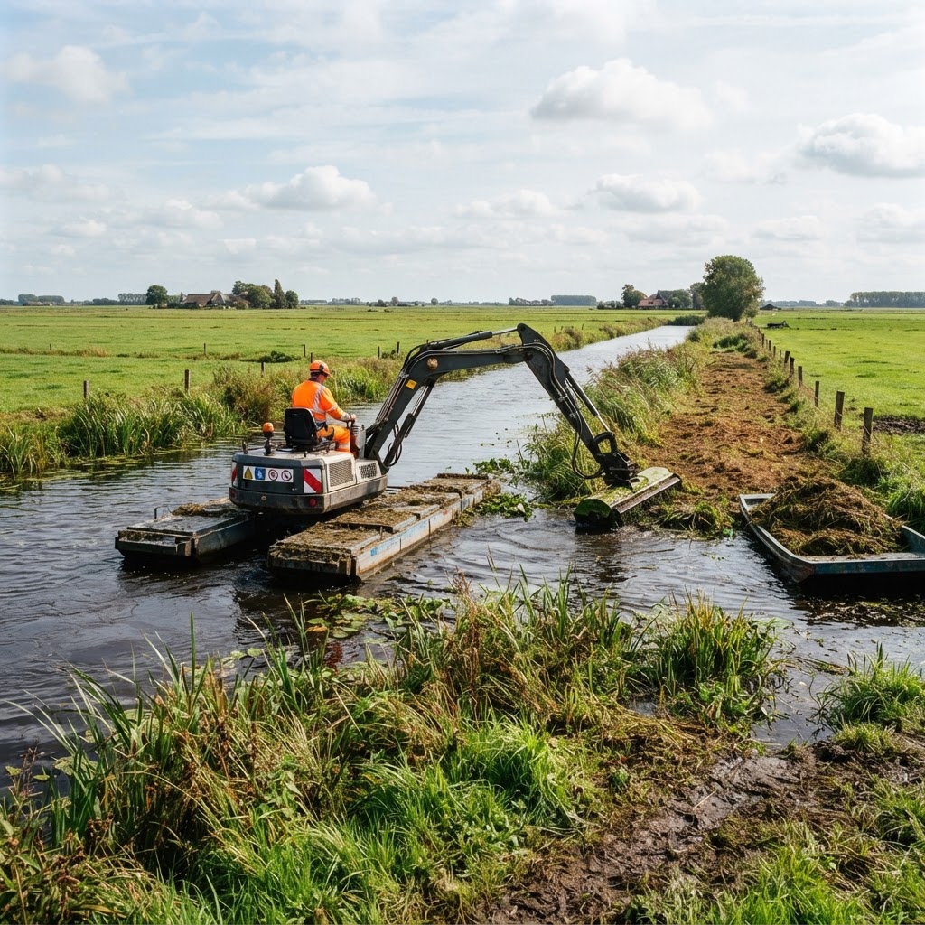 Aanbesteding DAS Maaien Waterlopen Veenweidegebied Varkensland - Staatsbosbeheer