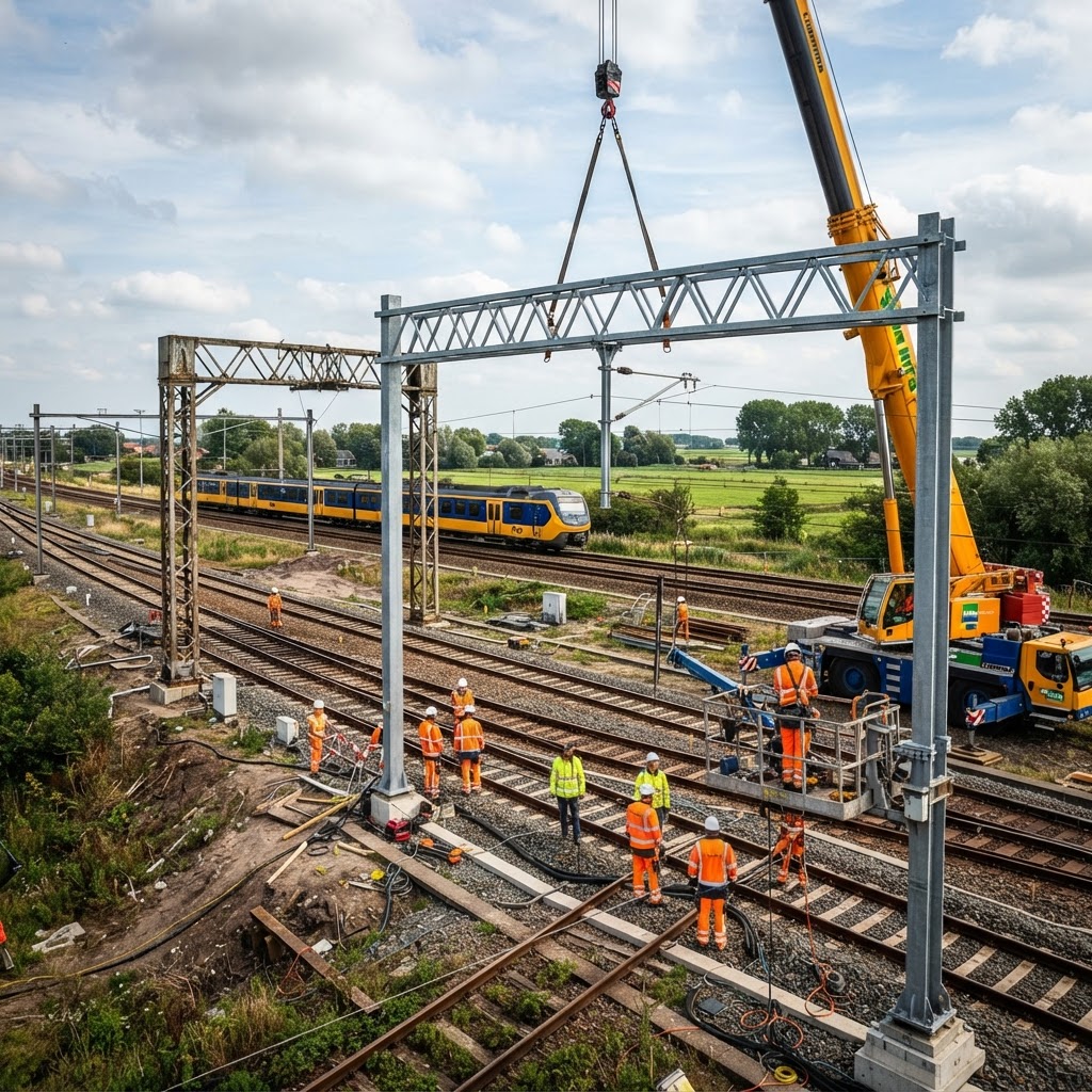 Aanbesteding Gebied Zuid- Holland - Vervangen GP portalen baanvak Dordrecht - Lage Zwaluwe K-009001 - ProRail B.V.