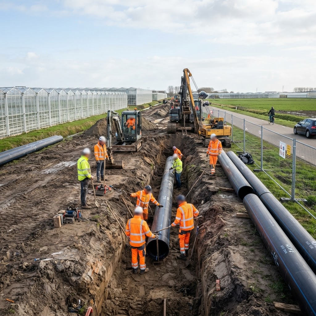 Aanbesteding Vervangen persleiding De Lier-Staelduinen - Hoogheemraadschap van Delfland