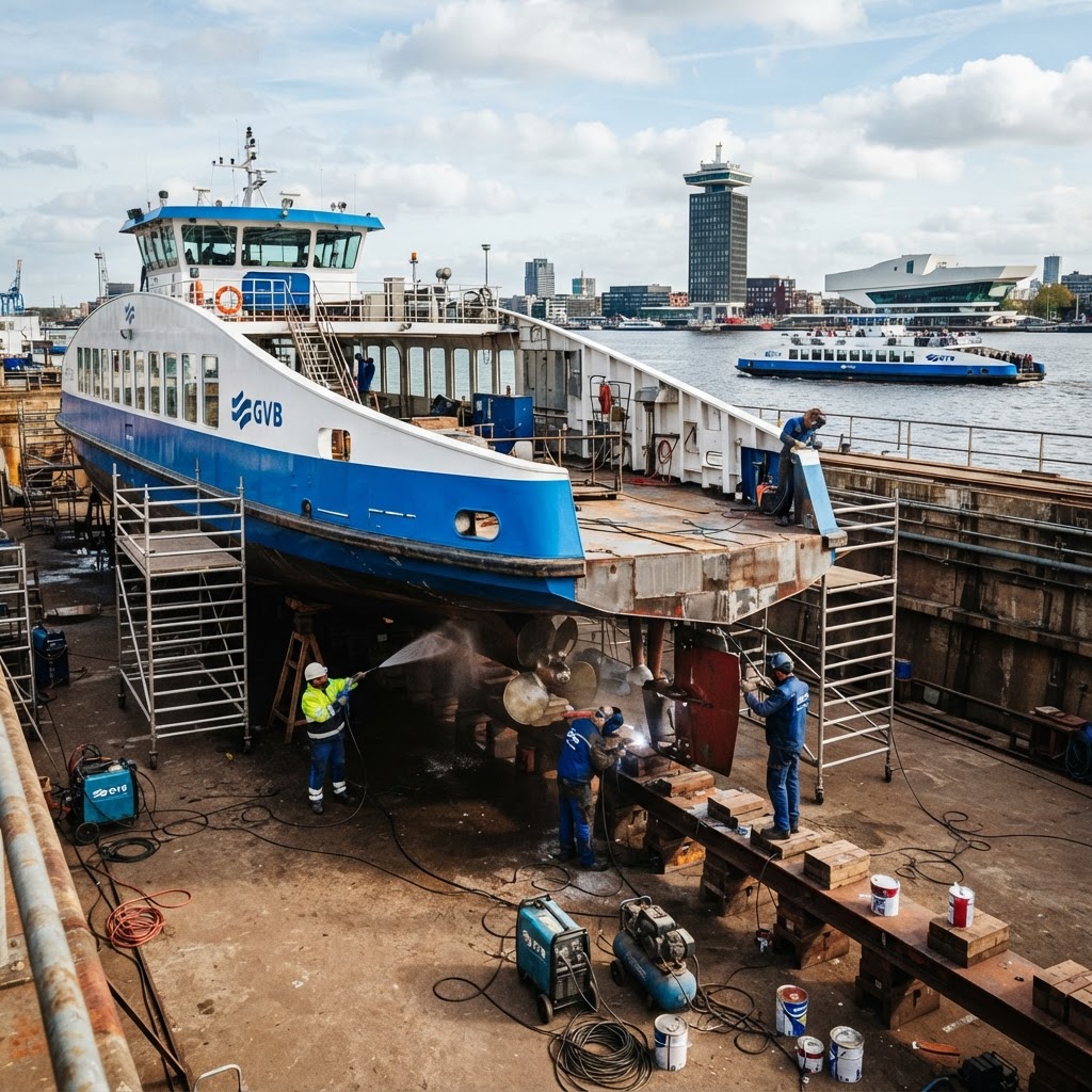 Aanbesteding Onderhoud IJ-veren en Noordzeekanaal-veren GVB - GVB Exploitatie B.V., Noord-Holland