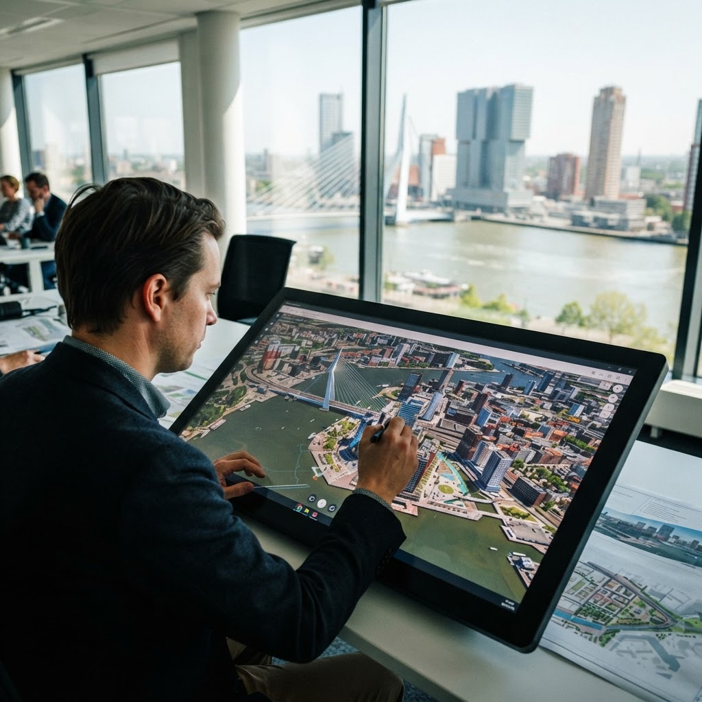 Aanbesteding Adviseur Rotterdam3D beheersoftware - cluster SB - Gemeente Rotterdam, Zuid-Holland