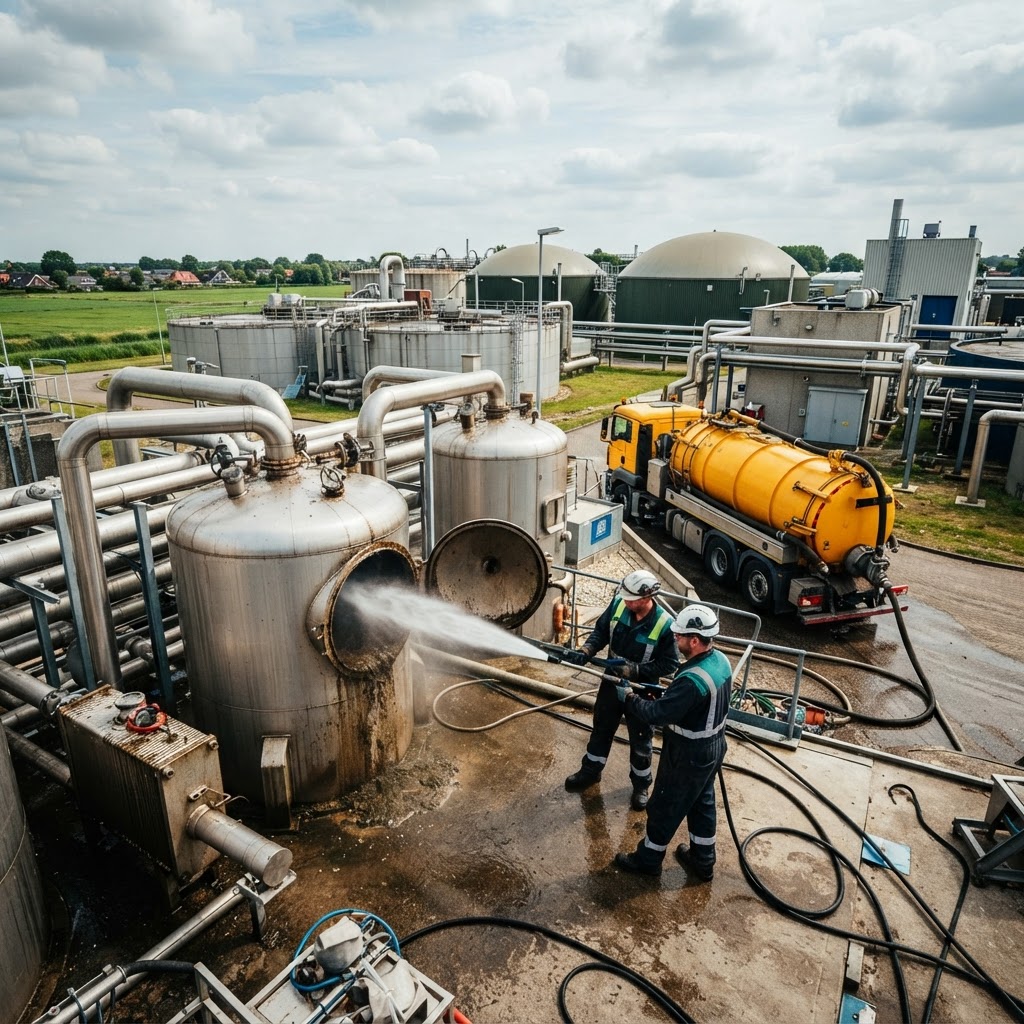 Aanbesteding Reiniging TDH-installatie RWZI Hengelo - Waterschap Vechtstromen