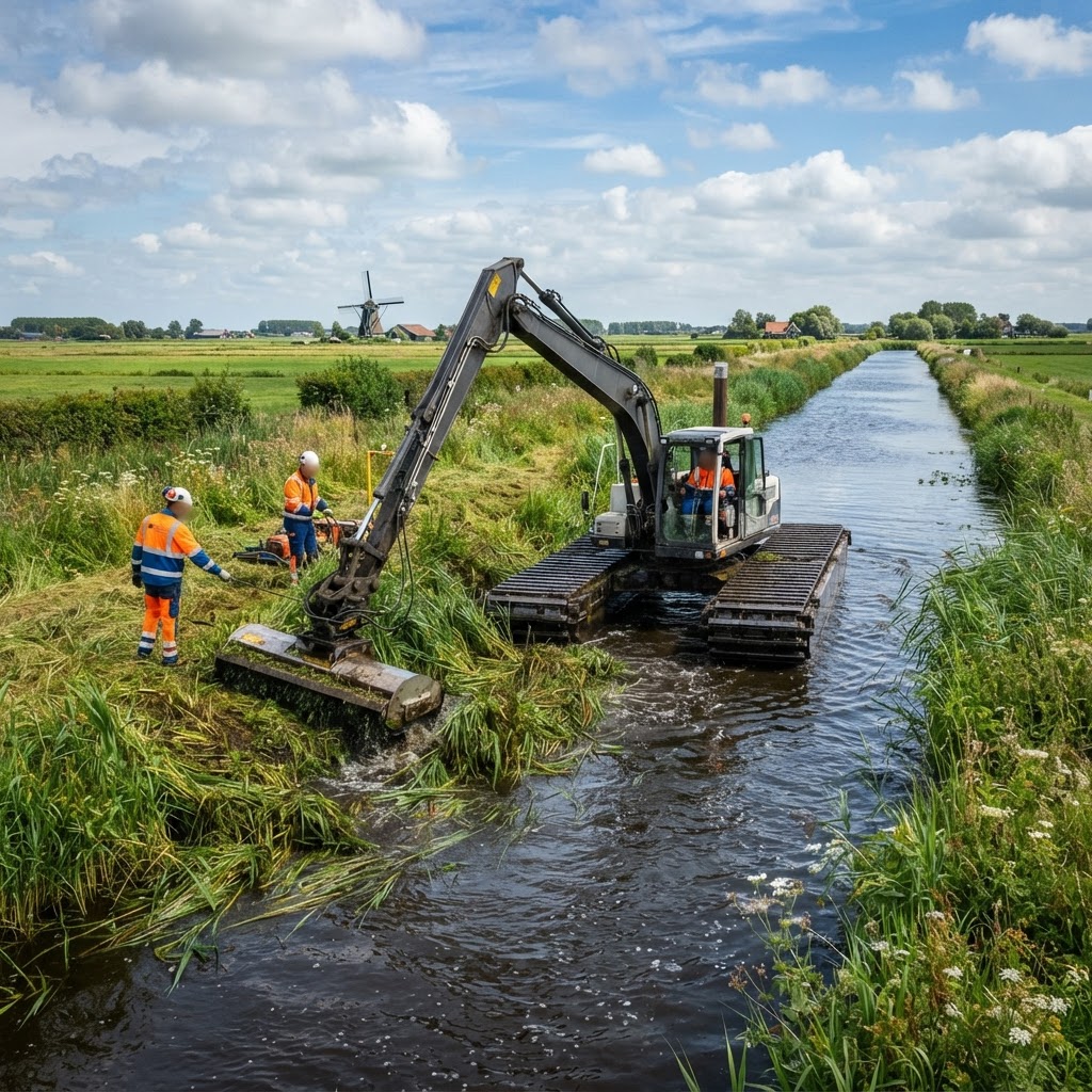 Aanbesteding DAS Maaien Waterlopen Schouw watergangen Zuid Kennemerland - Staatsbosbeheer