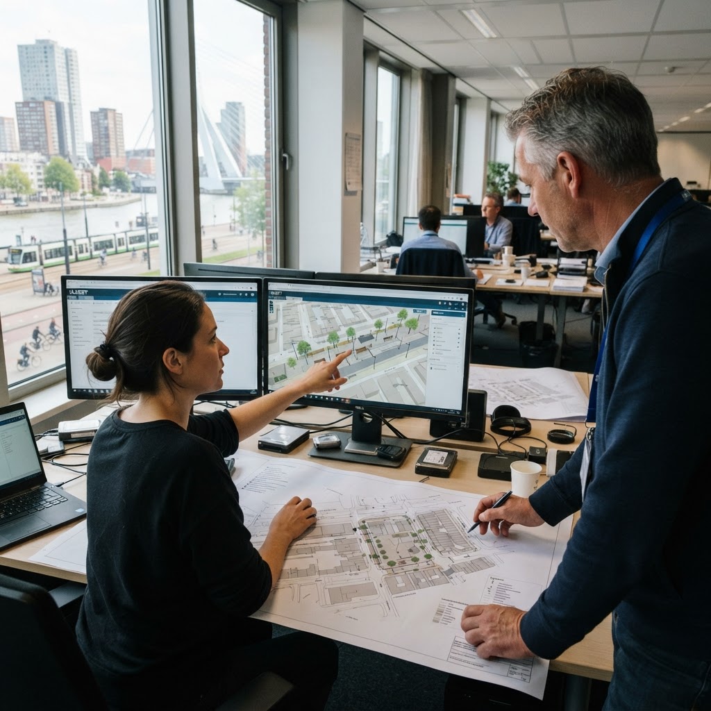 Aanbesteding Specialist Gegevensconversie Openbare Ruimte - cluster SB - Gemeente Rotterdam, Zuid-Holland