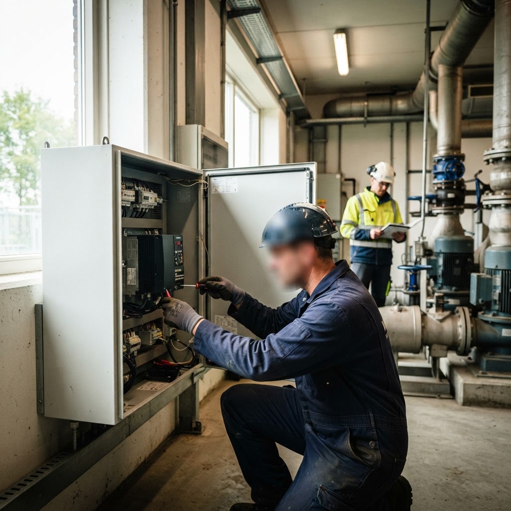 Aanbesteding Onderhoud en vervanging frequentieomvormers Emotron CG Drives - Waterschap Vallei en Veluwe