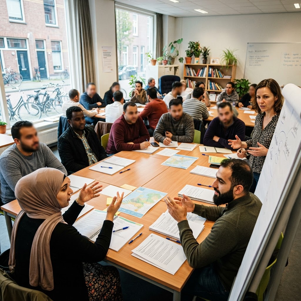 Aanbesteding Module Arbeidsmarktparticipatie en Participatieverklaringstraject voor gezinsmigranten - Gemeente Den Haag, Zuid-Holland