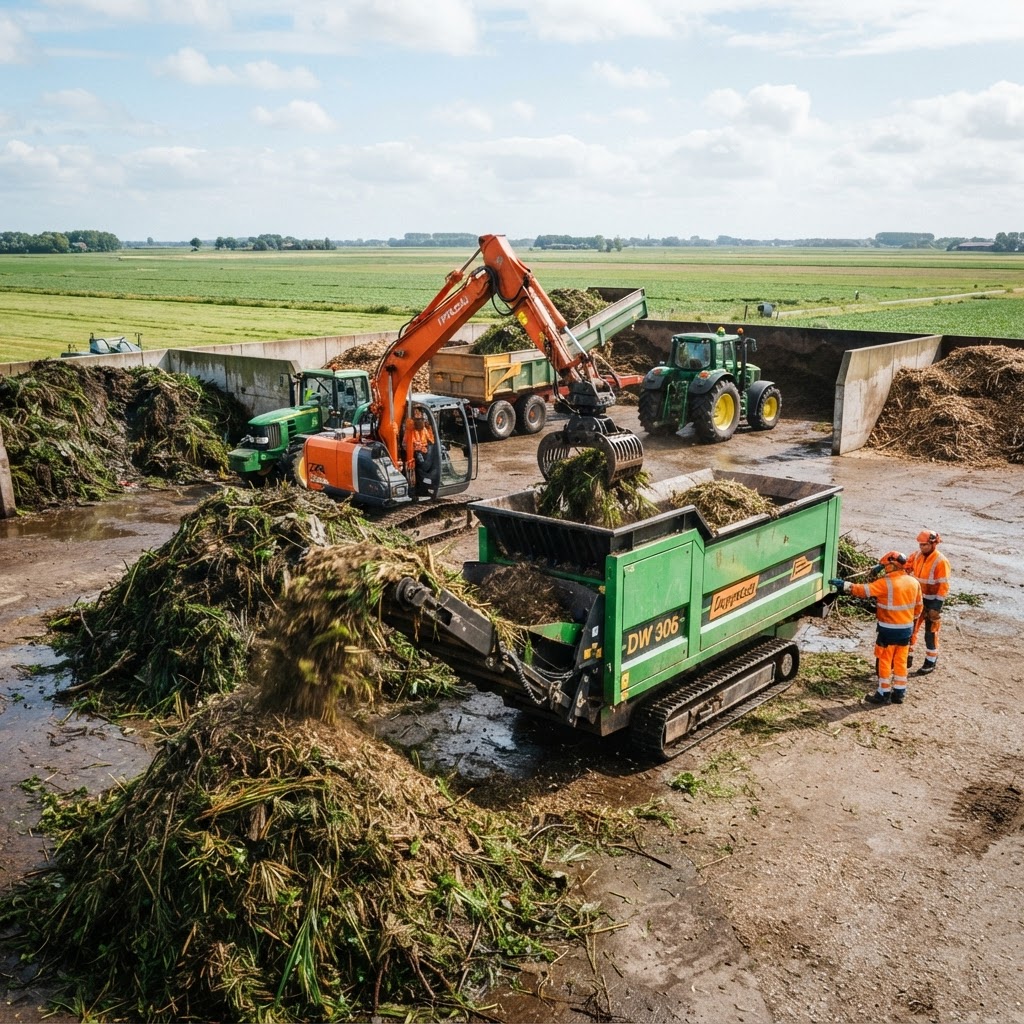 Aanbesteding Inname en verwerking groenafval en slootruigte - Gemeente Westerwolde