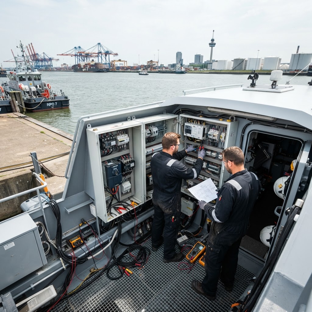Aanbesteding Raamovereenkomst Onderhoud maritieme E-installaties - Havenbedrijf Rotterdam, Zuid-Holland
