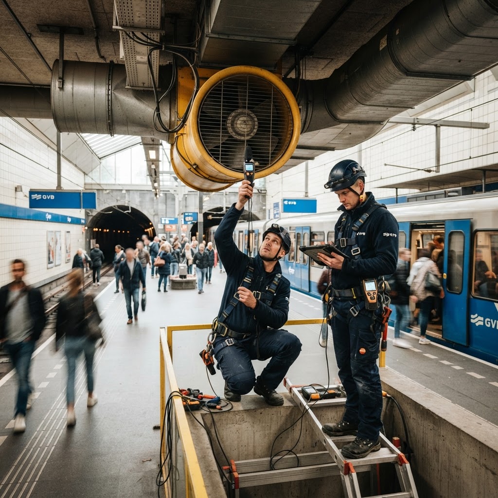 Aanbesteding De uitvoering van debietmetingen aan RWA-installaties voor metro - GVB Infra B.V.