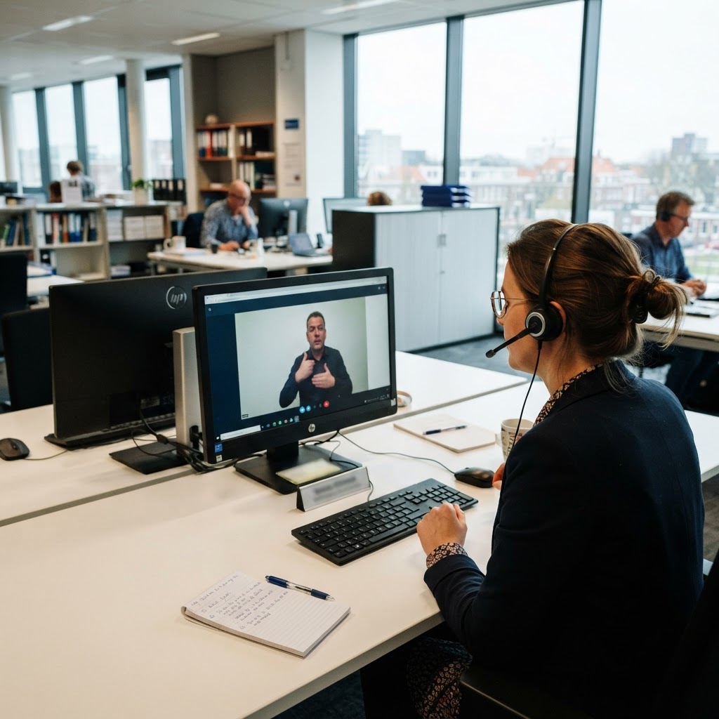 Aanbesteding Tolkdienstverlening op afstand - Politie