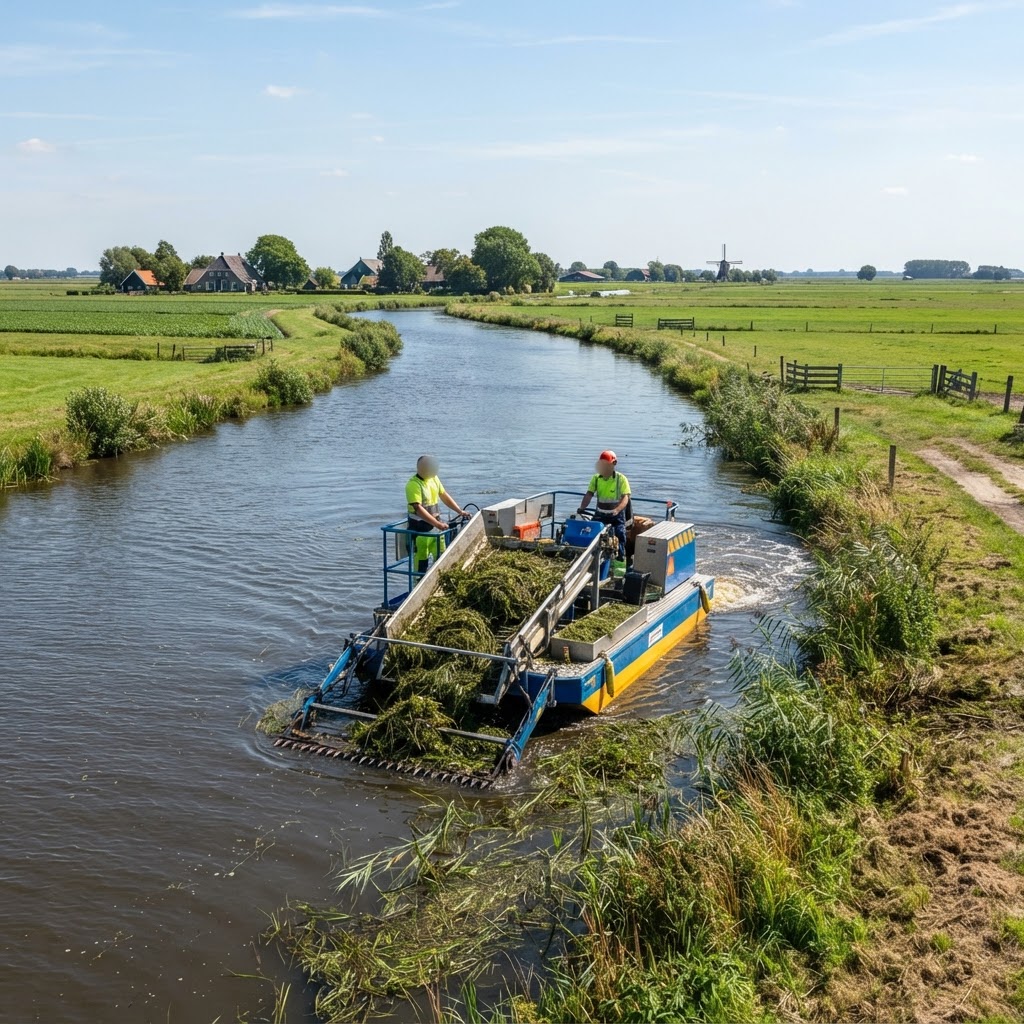 Aanbesteding DAS Maaien Waterlopen Utheiingpolder, Bancopolder, Hôf fan Hollân en Lemsterpolder 2026 - Staatsbosbeheer