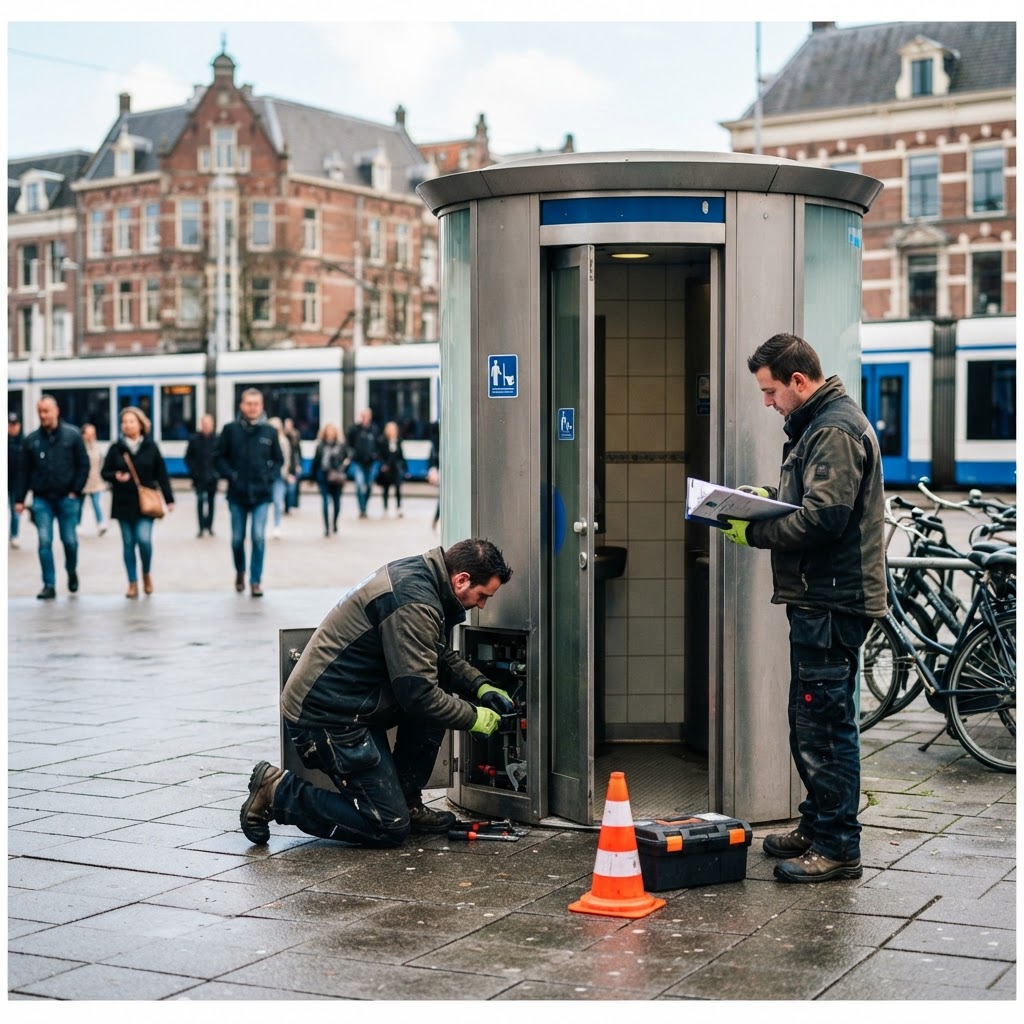 Aanbesteding Vrijwillige transparantie Technisch onderhoud openbare toiletten - Gemeente Den Haag, Zuid-Holland