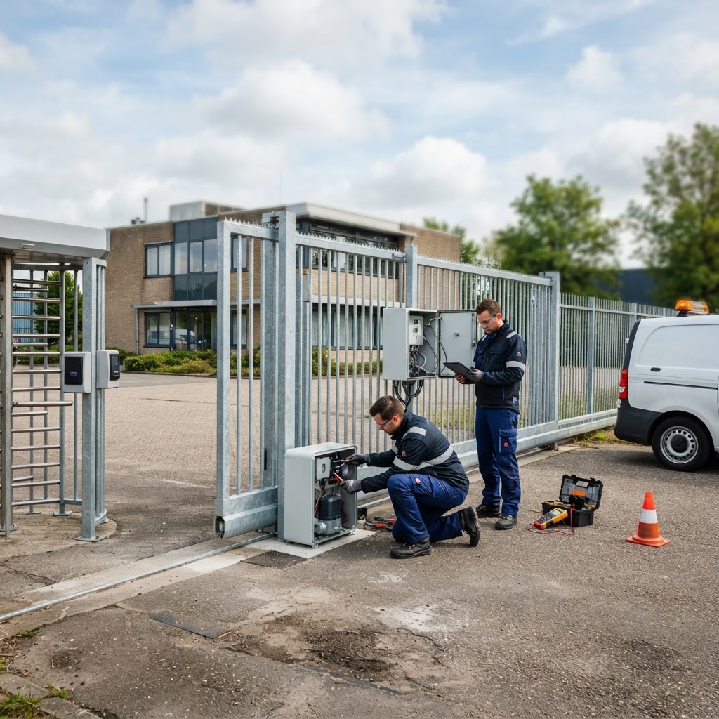 Aanbesteding Onderhoud en storingsafhandeling aan toegangspoorten - Waterschap Limburg, Limburg
