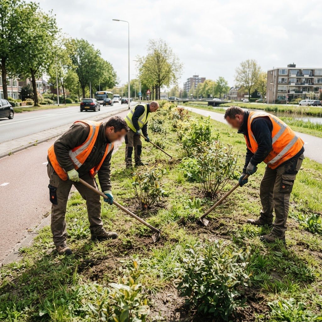 Aanbesteding Schoffelwerkzaamheden onder verzwaarde omstandigheden - Irado