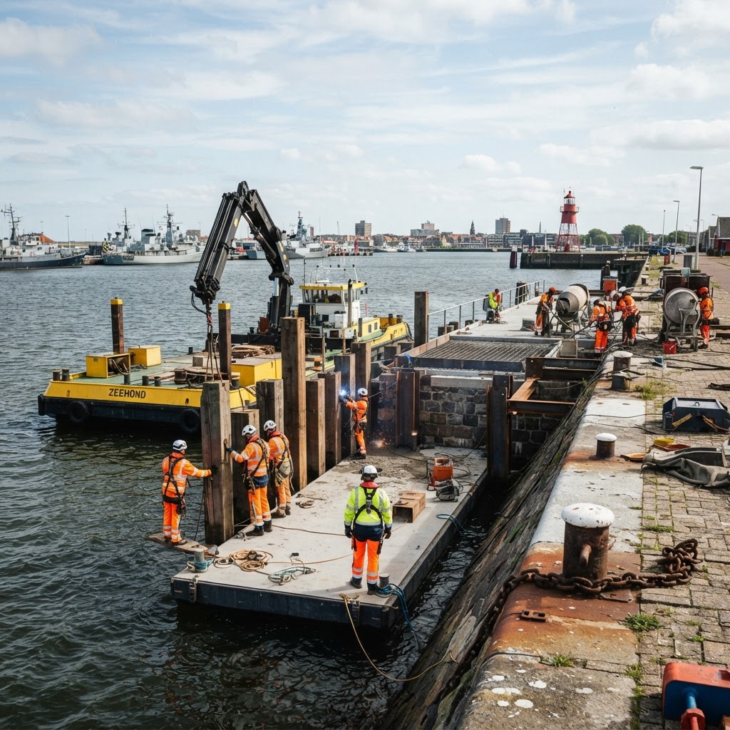 Aanbesteding 979881 | Raamovereenkomst Waterbouwkundige Werken te Den Helder - Rijksvastgoedbedrijf