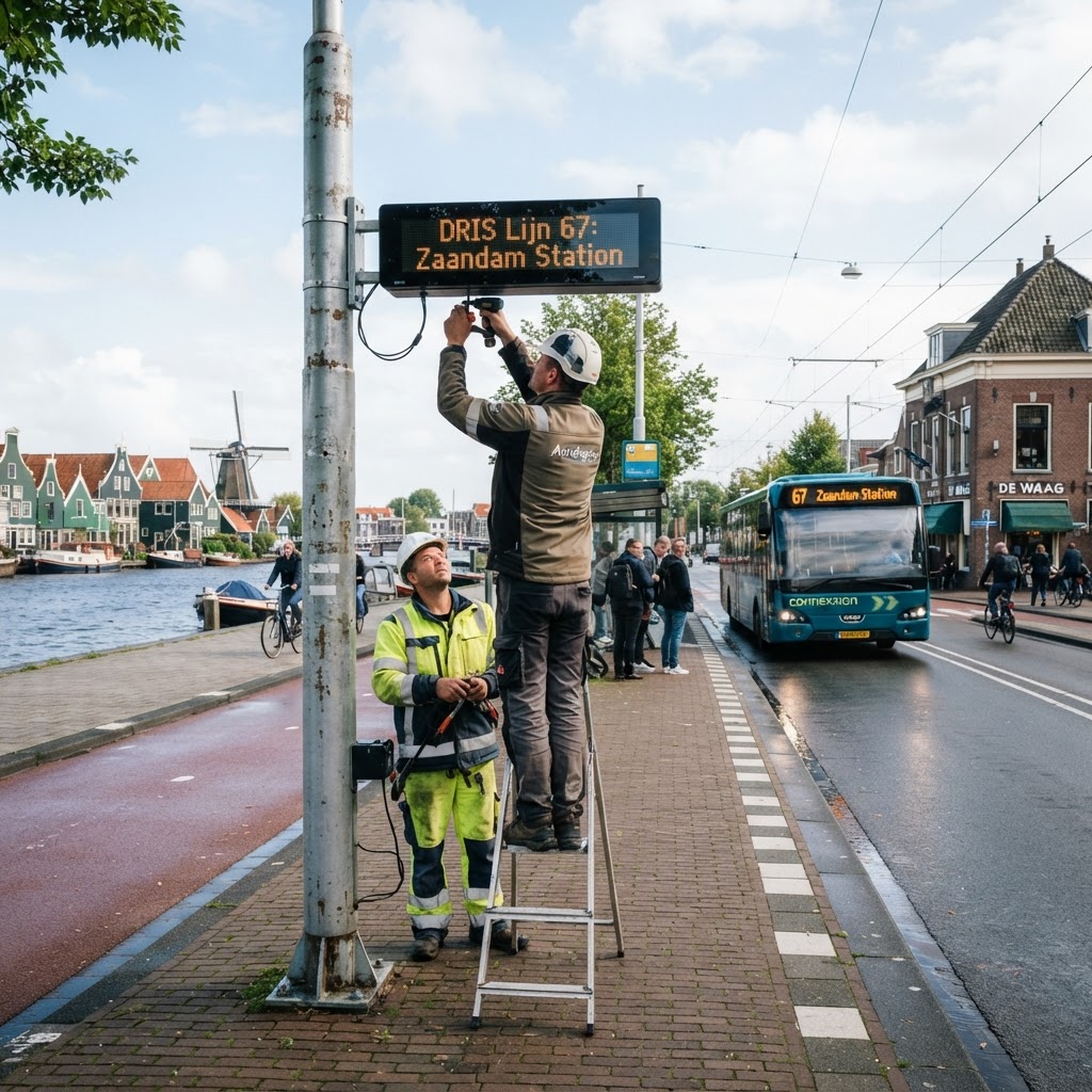 Aanbesteding Dynamisch Reizigers Informatie Systeem (DRIS) - Gemeente Zaanstad, Noord-Holland