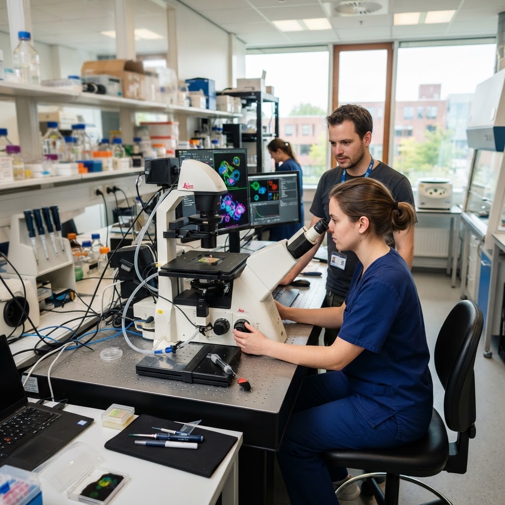 Aanbesteding Fluorescentie groothoekmicroscoop - Rijksuniversiteit Groningen, Groningen