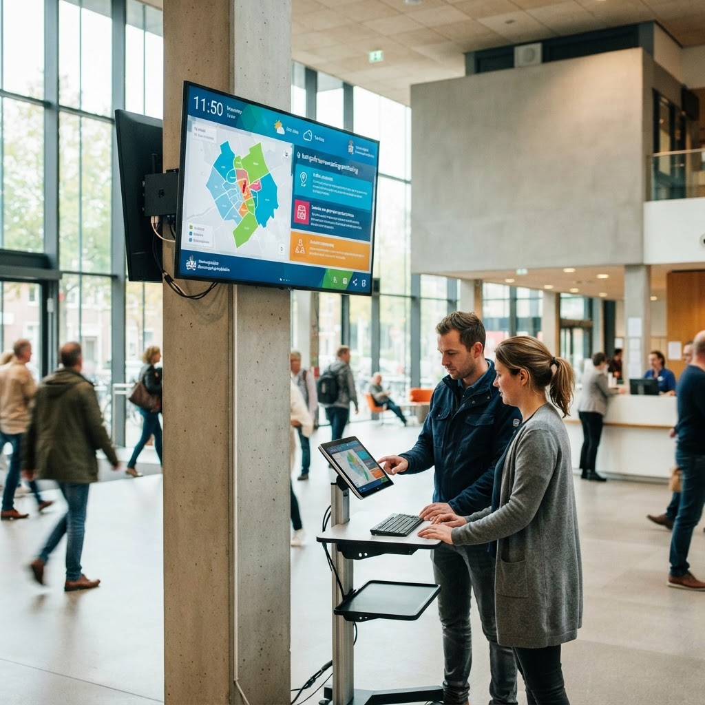 Aanbesteding Narrowcasting - Veiligheidsregio Utrecht, Utrecht