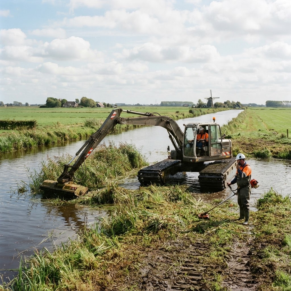 Aanbesteding DAS Maaien Waterlopen Kop Bloksleat en de Staten - Staatsbosbeheer