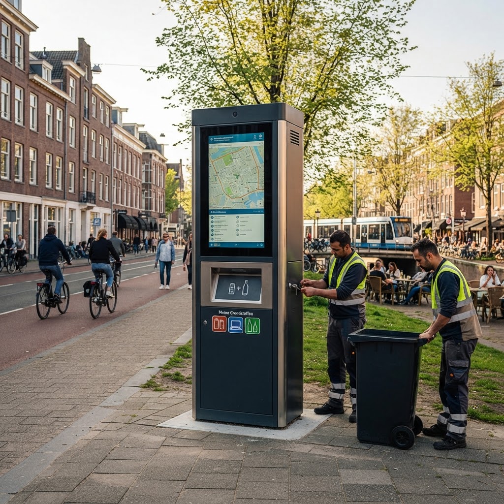 Aanbesteding Publicatie met vrijwillige transparantie vooraf – Communicatiezuilen met geïntegreerde inzamelfunctie voor kleine grondstoffenstromen - Gemeente Lansingerland