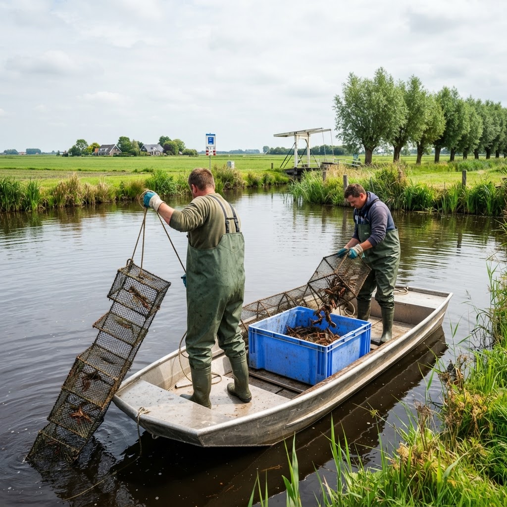 Aanbesteding Wegvangen van rivierkreeften vrijwillige transparantie - Wetterskip Fryslân