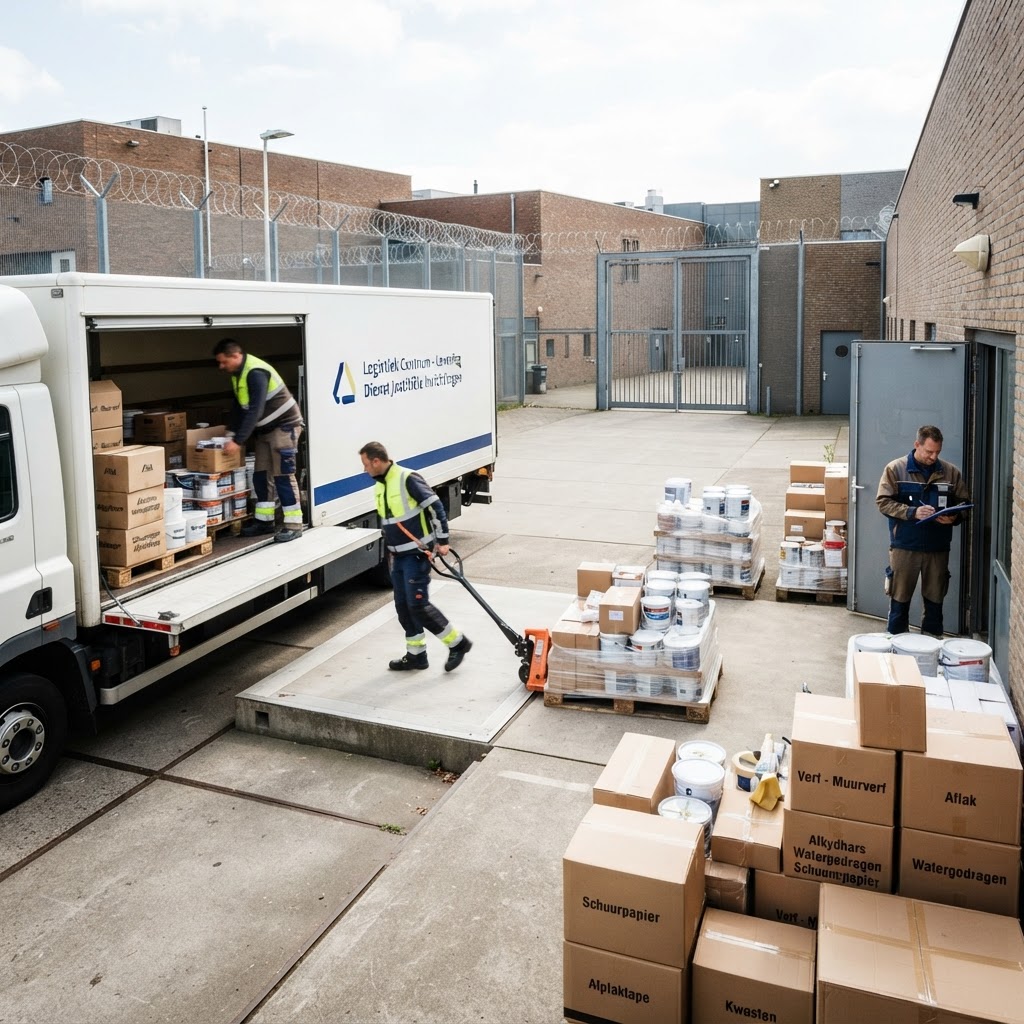 Aanbesteding EA Verf en verfbenodigdheden ten behoeve van de Dienst Justitiële Inrichtingen - SSC IUC DJI