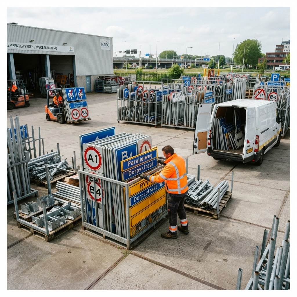 Aanbesteding Wegbebakening en bebording - Irado