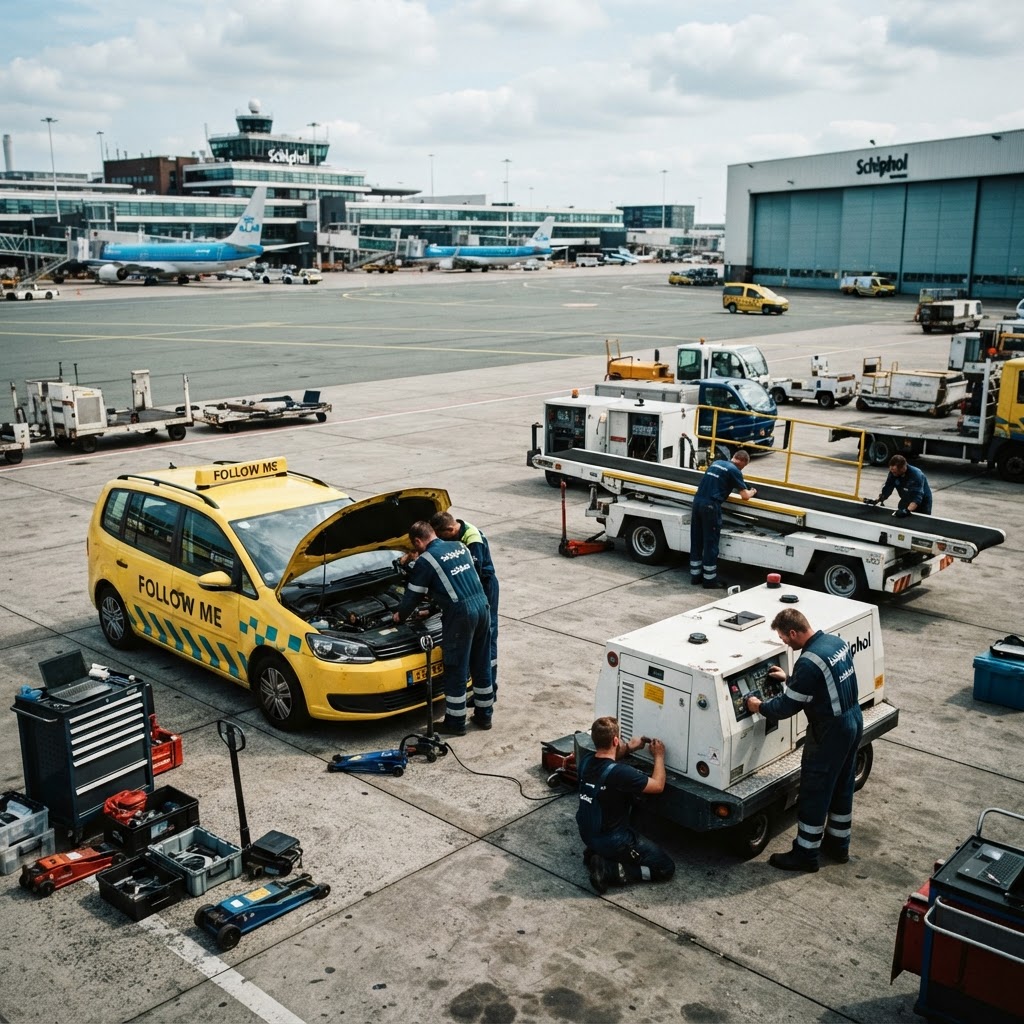 Aanbesteding Onderhoud en technisch beheer van de Operationele voertuigen en Equipment van Schiphol - Schiphol Nederland B.V.