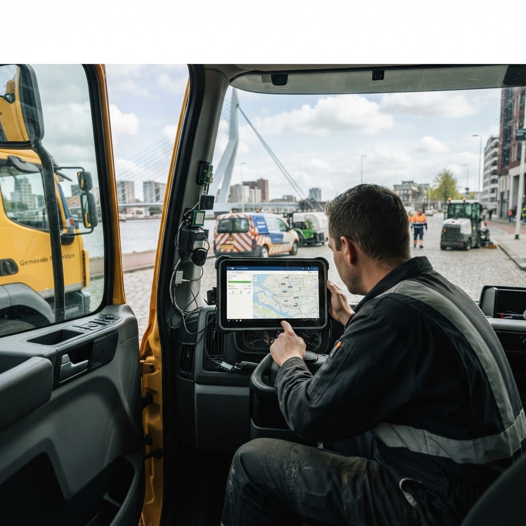 Aanbesteding Heraanbesteding voertuigvolgsysteem 2.0 gemeente rotterdam - Gemeente Rotterdam, Zuid-Holland
