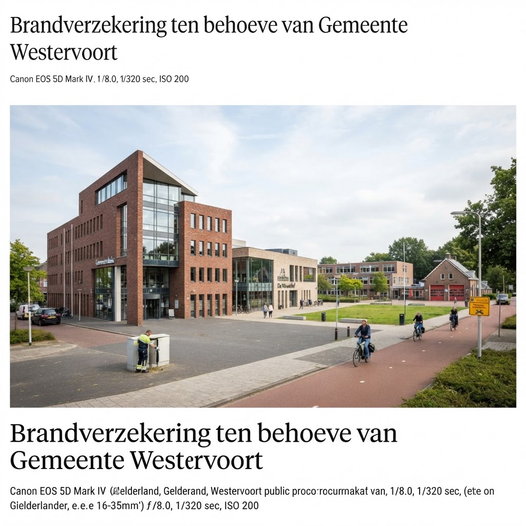 Aanbesteding Brandverzekering ten behoeve van Gemeente Westervoort - Samenwerking De Liemers namens gemeente Duiven, gemeente Westervoort en 1Stroom