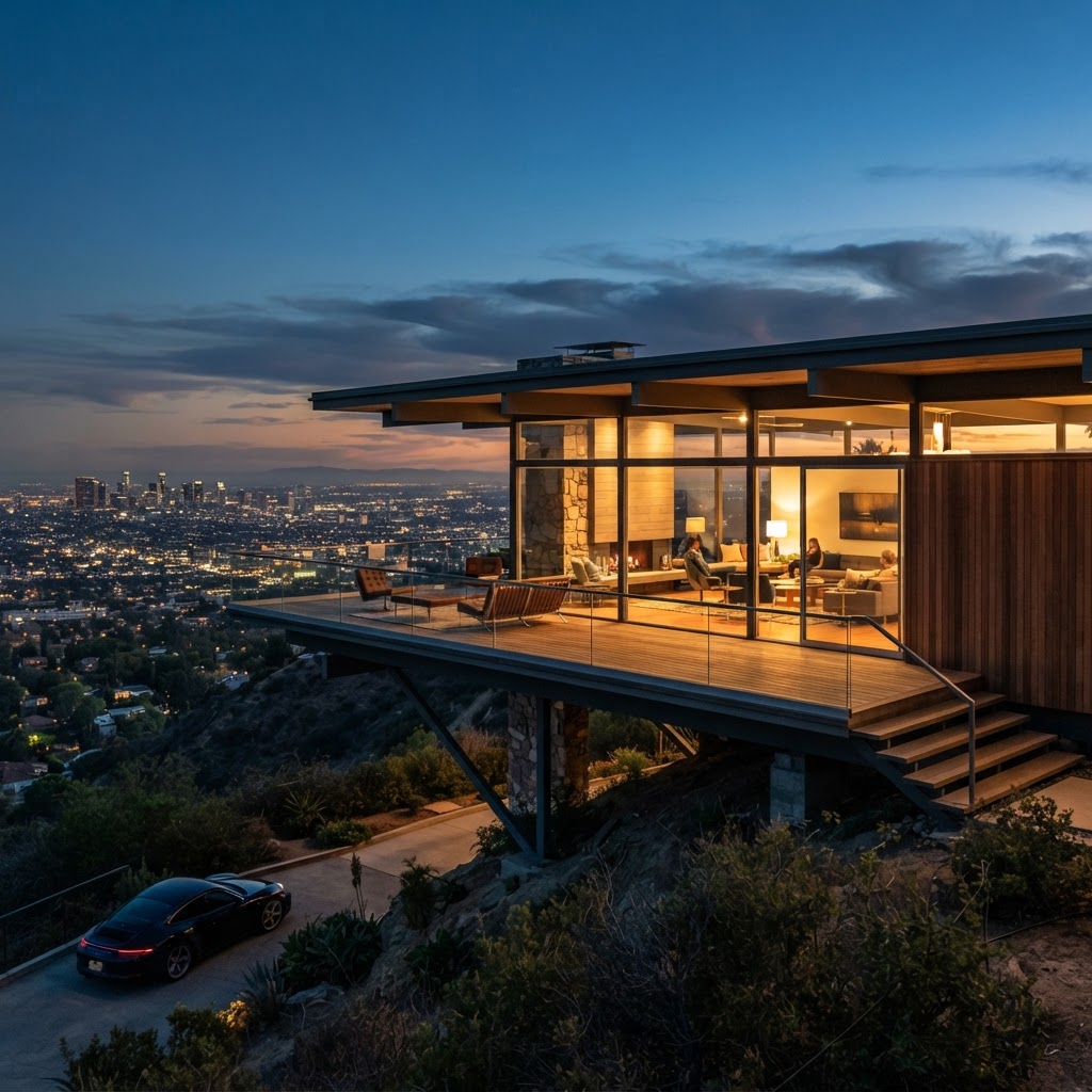 Hollywood Hills Mid-Century Retreat
