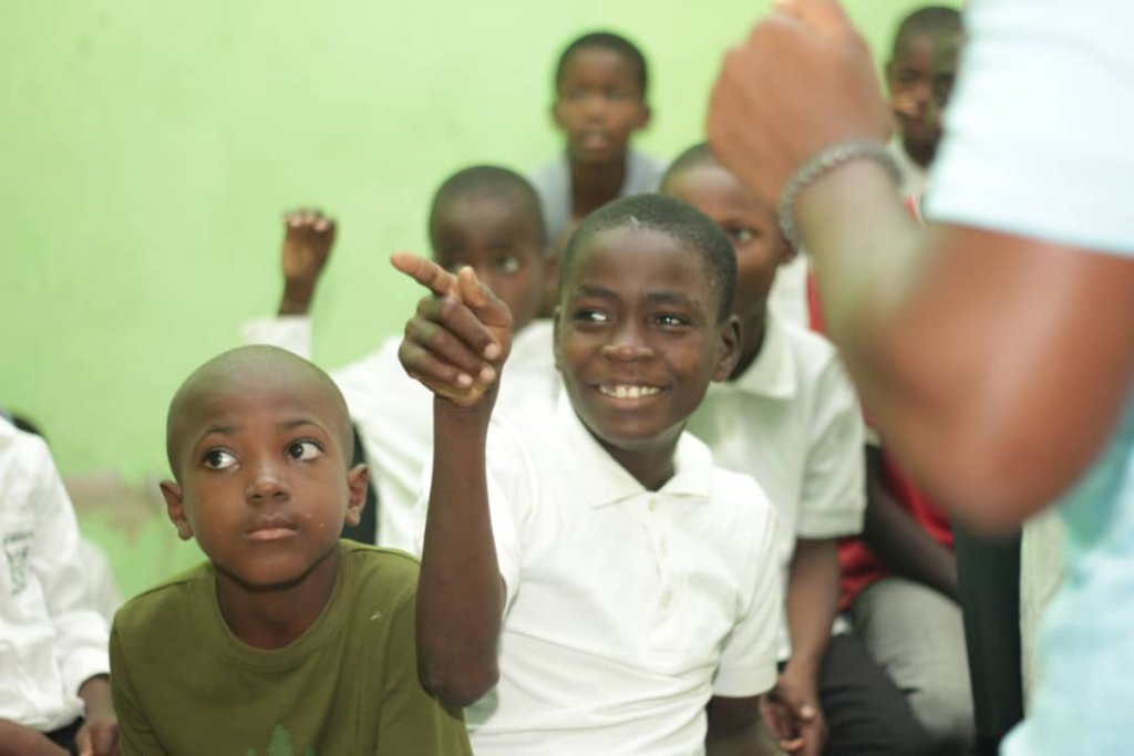 Engaged Kids During Learning Session