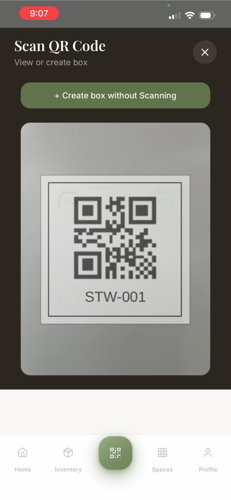 QR Code Scan