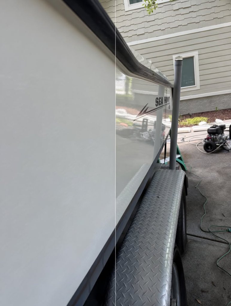 Boat Hull Polish & Oxidation Removal