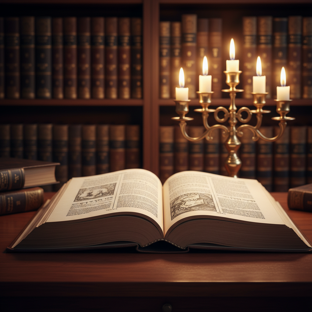 Ancient Talmud study