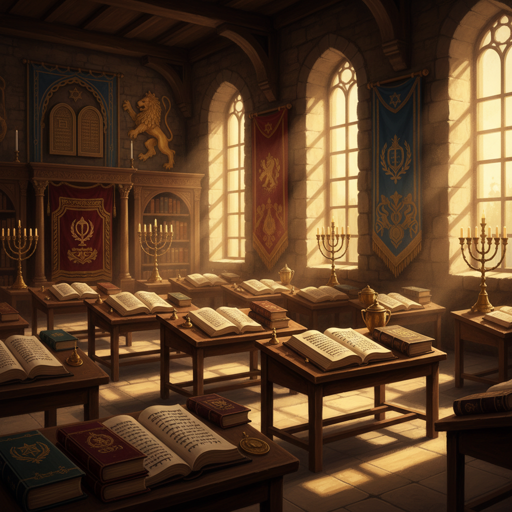 Ancient Beit Midrash - Jewish Study Hall