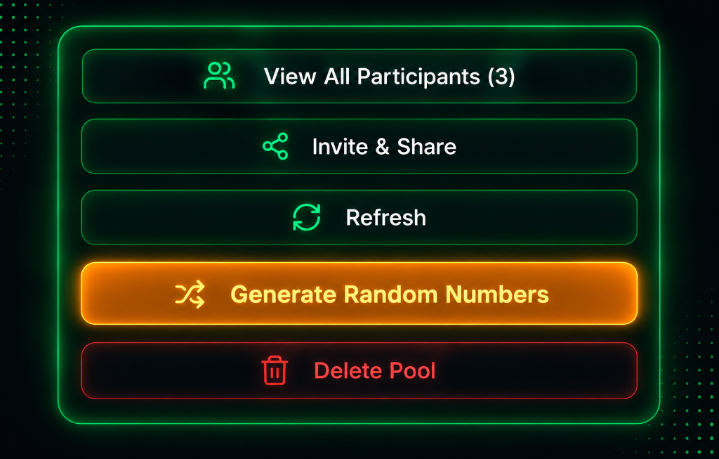 RunAPool pool dashboard