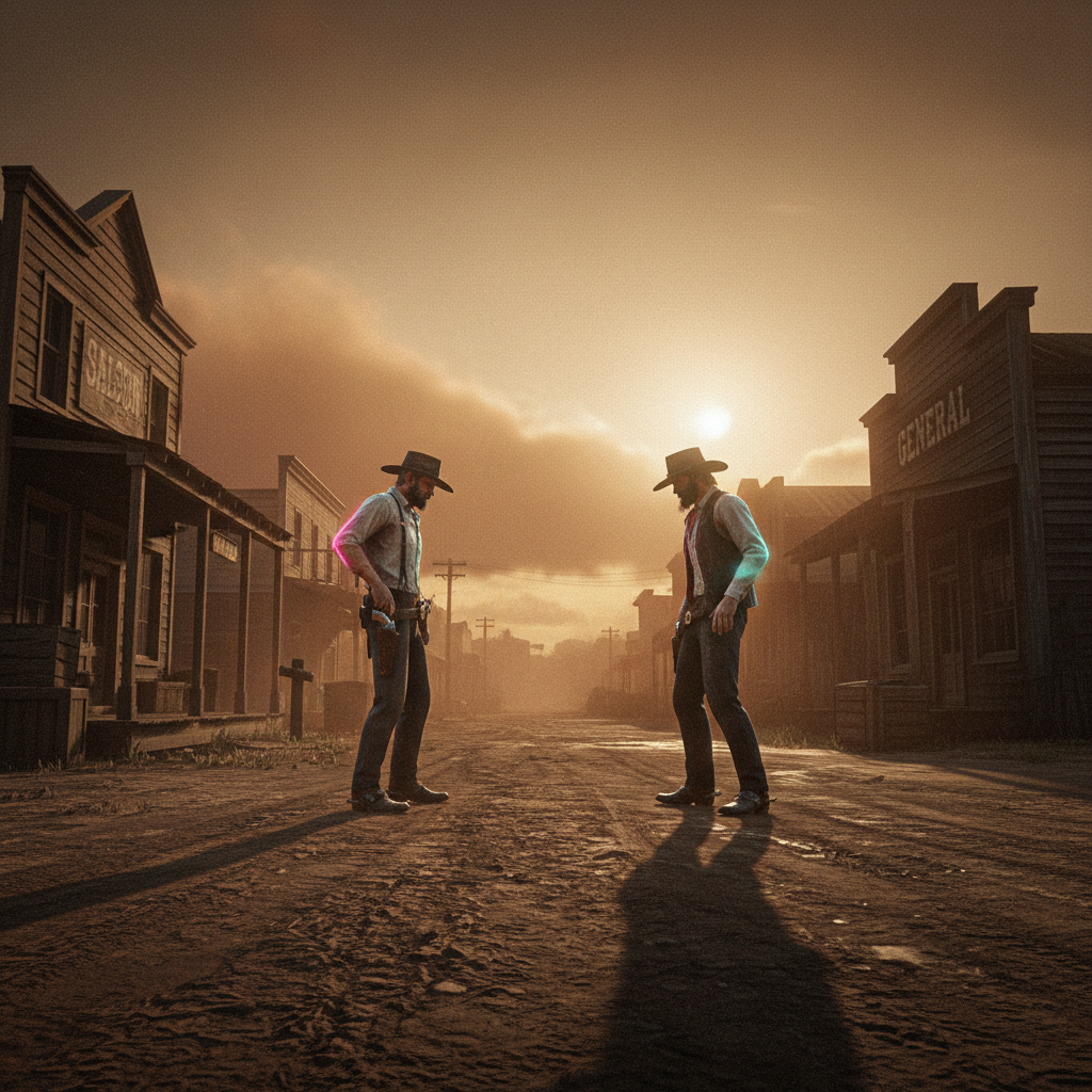 Standoff at Valentine — western duel on the frontier