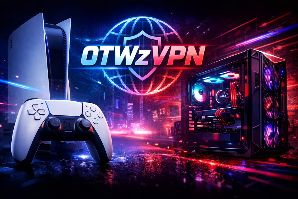OTWzVPN — secure gaming connection for PlayStation and PC
