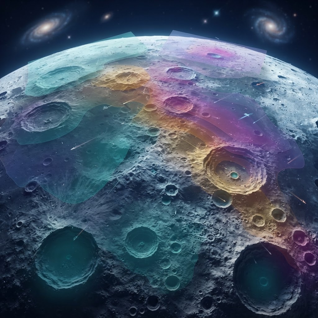 Reading the Moon: Using Lunar Crater Distribution as a Proxy for Interstellar Object Flux